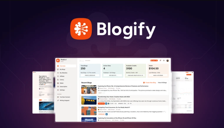 Blogify Lifetime Deal: Easy Blogging with AI